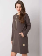 Šaty RV SK 6067.15X tmavá khaki Šaty RV SK 6067.15X tmavá khaki