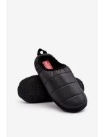 Mužské nastavitelné teplé boty černé Big Star KK174363