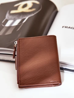 Dámská peněženka z eko kůže hnědá Jezorea