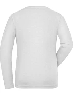 Daiber JN 1803 Dámské pracovní elast. tričko - Solid 02.1803 white