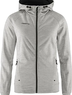 Craft Corporate ADV Unify Hoodie Jacket W Dámská bunda s kapucí 81.9133 grey melange