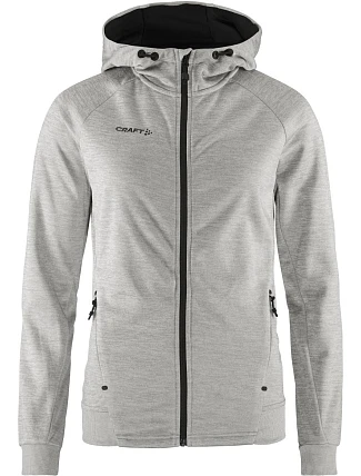 Craft Corporate ADV Unify Hoodie Jacket W Dámská bunda s kapucí 81.9133 grey melange Craft Corporate ADV Unify Hoodie Jacket W Dámská bunda s kapucí 81.9133 grey melange