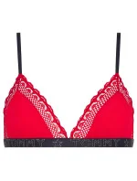 Dámská nevyztužená podprsenka Triangle Bralette Holiday UW0UW02634-XLG - Tommy Hilfiger Dámská nevyztužená podprsenka Triangle Bralette Holiday UW0UW02634-XLG - Tommy Hilfiger