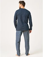 Pyžamo Key MNS 608 B26 dlouhé rukávy M–2XL Pyžamo Key MNS 608 B26 dlouhé rukávy M–2XL