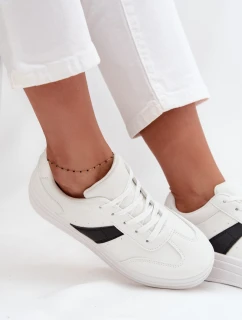 Dámské tenisky na platformě bílé Elvessia