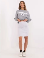 Sukně RV SD 8961.38 světle šedá Sukně RV SD 8961.38 světle šedá