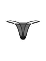 Dámská sexy tanga Violami Hungry černé - Obsessive