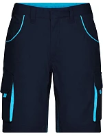 Daiber JN 872 (42-60) Pracovní bermudy - Color 02.0872 navy/turquoise Daiber JN 872 (42-60) Pracovní bermudy - Color 02.0872 navy/turquoise