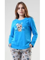 Dámské pyžamo dlouhé Tygřík Dámské pyžamo dlouhé Tygřík