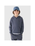 Chlapecká nepruhovaná mikina s kapucí 4F Junior 4FJWMM00TSWSM1292-25S Chlapecká nepruhovaná mikina s kapucí 4F Junior 4FJWMM00TSWSM1292-25S