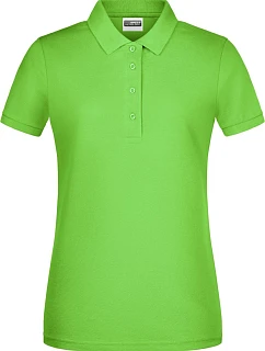 Daiber 8009 Dámské piqué polo z bio bavlny 02.8009 lime green