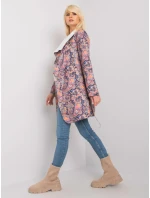 Dámský kabát DHJ PL 6022A.26X fialový Dámský kabát DHJ PL 6022A.26X fialový