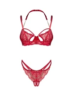 Dámský svůdný set Matildea červený - Obsessive