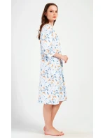 Dámské domácí šaty s tříčtvrtečním rukávem Karolína Dámské domácí šaty s tříčtvrtečním rukávem Karolína