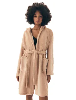 Dámský župan 42877 Brid beige - HENDERSON