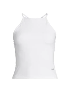 Sportovní tílko CASALL Built-In-Bra Halterneck White