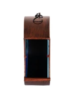 ZAHRADNÍ DEKORACE 22,5x8x22 cm Závěsný lampión na zeď