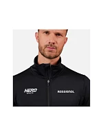 Pánská mikina ROSSIGNOL Hero Mid Layer Stretch Jkt, černá Pánská mikina ROSSIGNOL Hero Mid Layer Stretch Jkt, černá