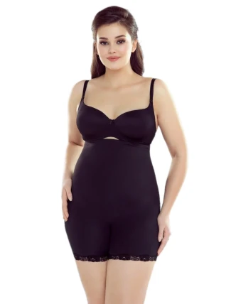 Dámské stahovací kalhotky Vanessa black plus - ELDAR