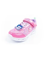 Skechers S Lighs-Heart boty pro dívky sportovní pohodlné LED