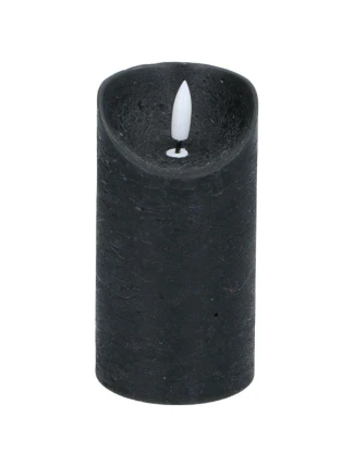 OZDOBNÁ SVÍČKA 70x130MM LED WOSK ČERNÁ