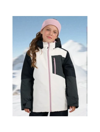 Dívčí snowboardová bunda s membránou 10000 4F 4FJRAW25TTJAF1060-11S