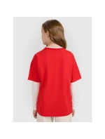 Dívčí tričko s potiskem 4F 4FJRAW25TTSHF3188-62S