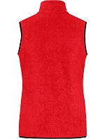 Daiber JN 1309 Dámská fleecová vesta 02.1309 red/black