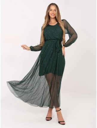 Šaty IT SK 21807.22 tmavě zelené