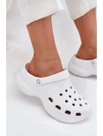 Dámské pěnové pantofle Big Star – bílé