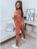 Dámská tepláková souprava ARIELLA PREMIUM lososová FashionStreet AY0725 Dámská tepláková souprava ARIELLA PREMIUM lososová FashionStreet AY0725