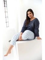 Dámské pyžamo 3012 Magnolia - TARO Dámské pyžamo 3012 Magnolia - TARO