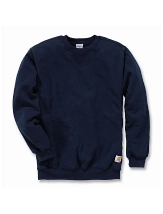 Mikina Carhartt Midweight s kulatým výstřihem, barva New Navy Mikina Carhartt Midweight s kulatým výstřihem, barva New Navy
