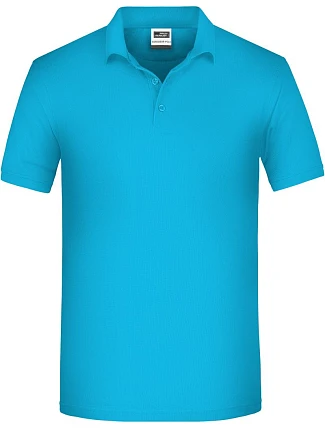 Daiber JN 874 Pánské pracovní bio piqué polo 02.0874 turquoise Daiber JN 874 Pánské pracovní bio piqué polo 02.0874 turquoise