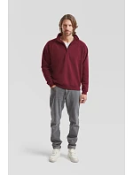 Fruit of the Loom Premium Zip Neck Sweat Mikina s 1/4 zipem 16.2032 deep navy