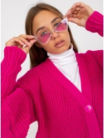 Kardigan TW SW BL 0100.38X fuchsiový