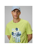 Pánské tričko oversize s potiskem 4F 4FWSS26TTSHM2784-42S