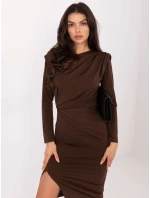 Šaty IT SK 18206 1.35 hnědá