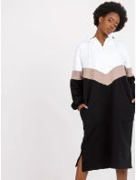 Šaty RV SK 7462.00 bílá a černá Šaty RV SK 7462.00 bílá a černá