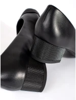 Designové dámské lodičky na širokém podpatku Designové dámské lodičky na širokém podpatku