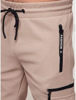 Pánské khaki kalhoty cago FashionStreet UX4466