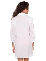 Plážové šaty 7229 white - LingaDore