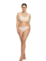 Dámský sportovní top Jelly bra comfort beige - JULIMEX