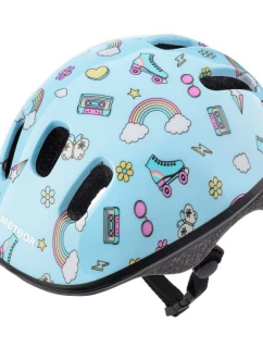 Cyklistická přilba Meteor KS06 Rainbow Jr 17434 r.XS 44-48 cm dětské