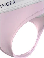 Dámská tanga LOGO WAISTBAND THONG UW0UW03835TOG světle růžová - Tommy Hilfiger Dámská tanga LOGO WAISTBAND THONG UW0UW03835TOG světle růžová - Tommy Hilfiger