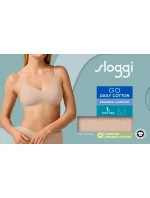 sloggi GO Daily Cotton Soft bra - BROWN - SLOGGI BROWN - SLOGGI