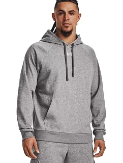 Pánská mikina Under Armour Rival Fleece Hoodie, šedá, 1379757 025 L