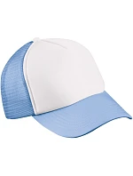 Daiber MB 71 Dětská 5 panelová síťovaná kšiltovka 03.0071 white/light blue