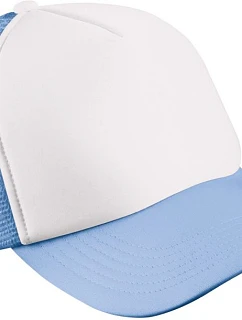 Daiber MB 71 Dětská 5 panelová síťovaná kšiltovka 03.0071 white/light blue