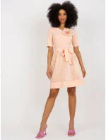 LK SK 506551 šaty.76P broskev LK SK 506551 šaty.76P broskev